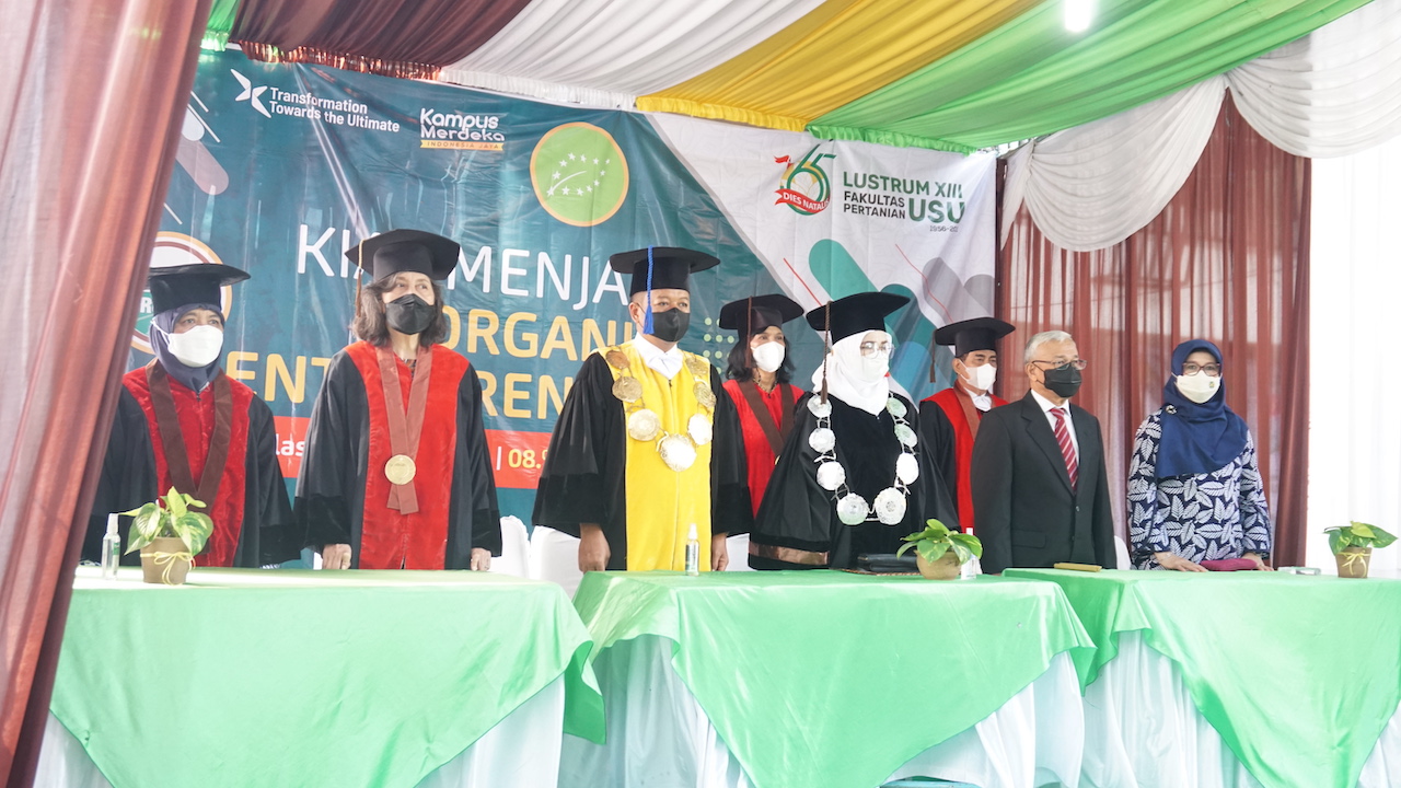 USU's Faculty of Agriculture Holds 65th Anniversary and XIIIth Lustrum in Hybrid Mode